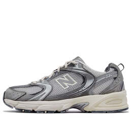 New Balance: Серебристые кроссовки  530