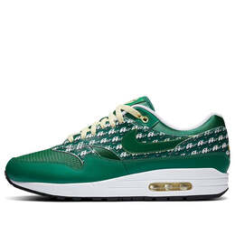 Nike: Зелёные кроссовки  Air Max 1