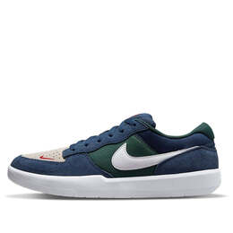 Nike: Синие кроссовки 