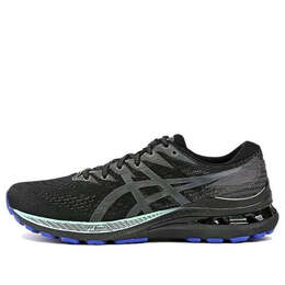 Asics: Чёрные кроссовки  Gel-Kayano 28