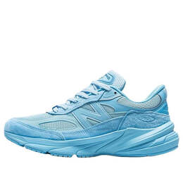 New Balance: Синие кроссовки 