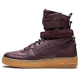 Nike: Бордовые кроссовки  SF Air Force 1