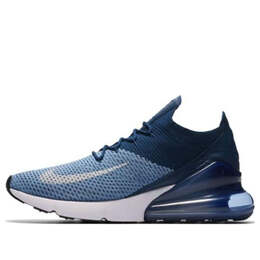 Nike: Синие кроссовки  Air Max 270 Flyknit