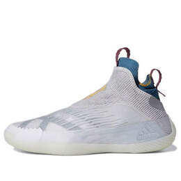 Adidas: Серые кроссовки 