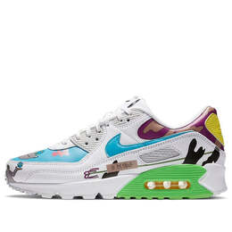 Nike: Синие кроссовки  Air Max 90
