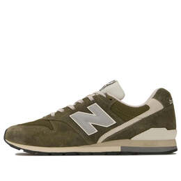 New Balance: Зелёные кроссовки  996