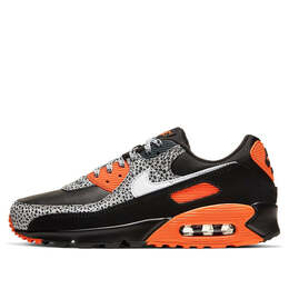 Nike: Чёрные кроссовки  Air Max 90
