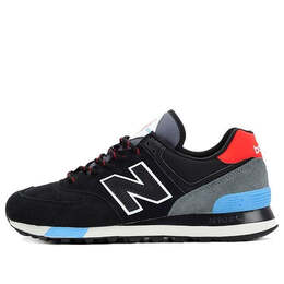 New Balance: Чёрные кроссовки  574