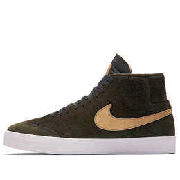 Nike: Зелёные кроссовки  SB Blazer Mid