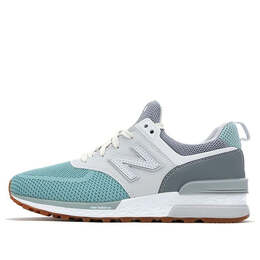 New Balance: Синие кроссовки  574