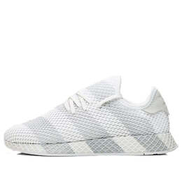 Adidas: Белые кроссовки  Deerupt