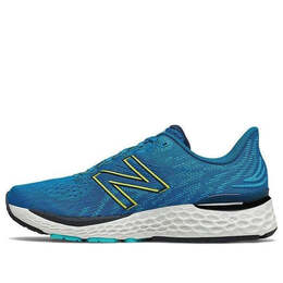 New Balance: Синие кроссовки 