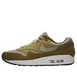 Nike: Жёлтые кроссовки  Air Max 1 Premium