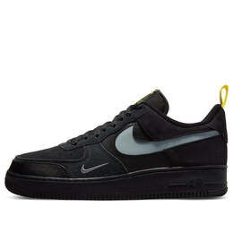 Nike: Чёрные кроссовки  Air Force 1