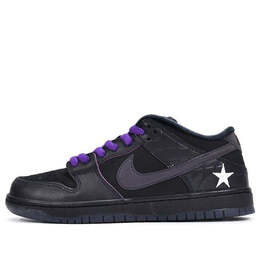 Nike: Чёрные кроссовки  Dunk Low Pro