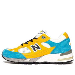 New Balance: Синие кроссовки  991
