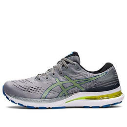 Asics: Серые кроссовки 