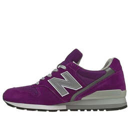 New Balance: Фиолетовые кроссовки  996