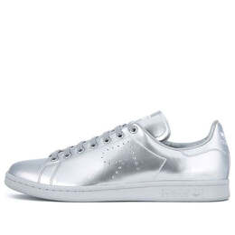 Adidas: Серебристые кроссовки  Stan Smith