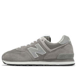 New Balance: Серые кроссовки  574