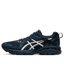Asics: Синие кроссовки 