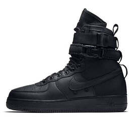 Nike: Чёрные кроссовки  SF Air Force 1