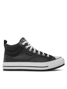 Converse: Чёрные ботинки  Chuck Taylor All Star