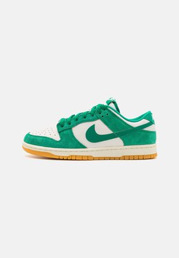 Nike: Зелёные кроссовки  Dunk Low SE