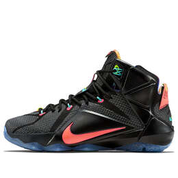 Nike: Чёрные кроссовки  Lebron 12