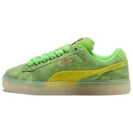 PUMA: Зелёные кеды 