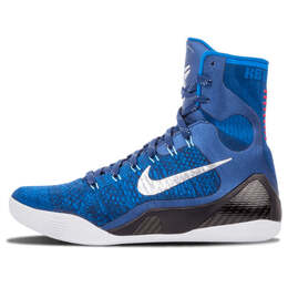 Nike: Синие кроссовки  Kobe 9 Elite