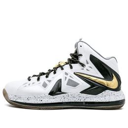 Nike: Белые кроссовки  Lebron 10