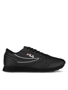 Fila: Чёрные кроссовки 