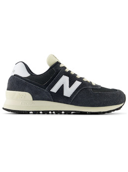 New Balance: Серые кроссовки  574