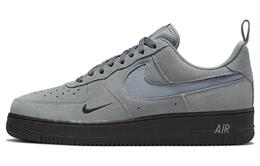 Nike: Серые кроссовки  Air Force 1 Low