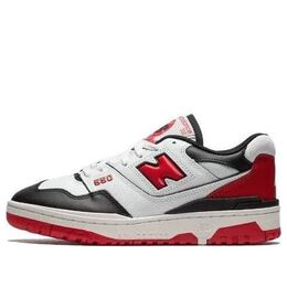 New Balance: Белые кроссовки  550