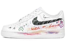 Nike: Чёрные кроссовки  Air Force 1