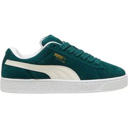 PUMA: Тёмные кроссовки  Suede