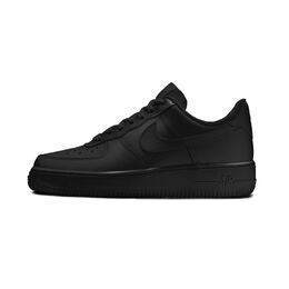 Nike: Чёрные кроссовки  Air Force 1