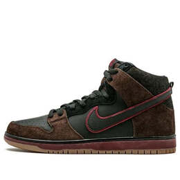 Nike: Чёрные кроссовки  SB Dunk High Premium