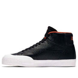 Nike: Чёрные кроссовки  SB Blazer Mid