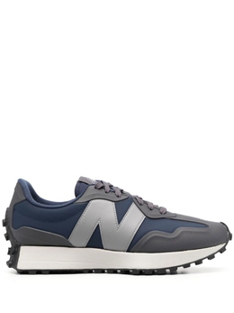 New Balance: Синие кроссовки  327