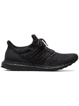 Adidas: Чёрные кроссовки  UltraBoost