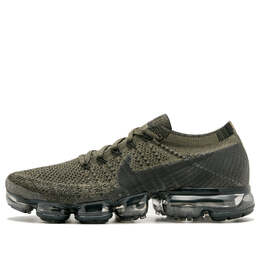 Nike: Зелёные кроссовки  Air Vapormax