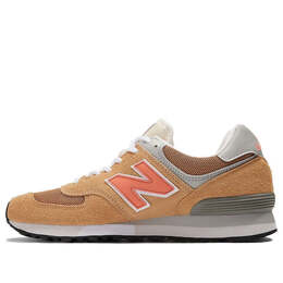 New Balance: Оранжевые кроссовки  576