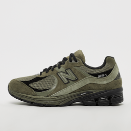 New Balance: Зелёные кроссовки  2002R