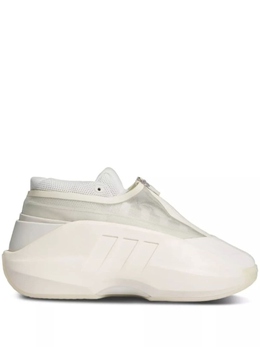 Adidas: Белые кроссовки  Crazy