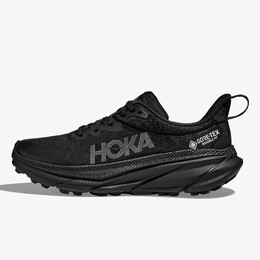 HOKA: Чёрные кроссовки 