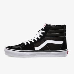 Vans: Чёрные кроссовки  Sk8-Hi