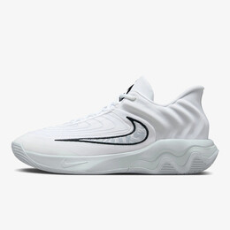 Nike: Белые кроссовки 